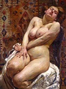 Nana, nu féminin - Lovis Corinth