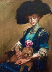 Portrait de Frau Luther - Lovis Corinth