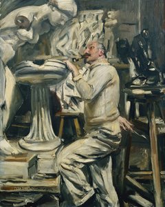 Portrait du sculpteur Nikolaus Friedrichs, 1912 - Lovis Corinth