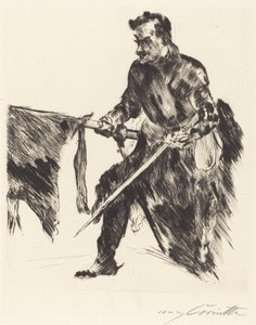Rudolf Rittner en Florian Geyer - Lovis Corinth