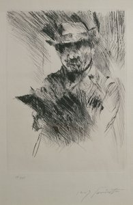 Autoportrait, c.1920-21 - Lovis Corinth