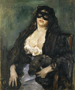 Le Masque noir - Lovis Corinth