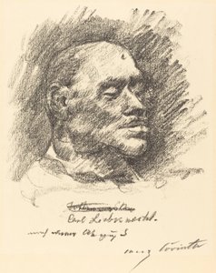 Masque mortuaire de Liebknecht, 1920