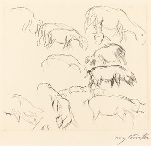 Études Animales, 1917