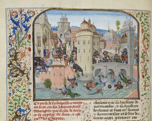 Défaite de la Jacquerie le 9 juin 1358 - Loyset Liedet