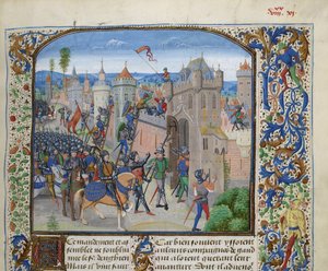 Siège de Gand par Louis II de Male, vers 1470-1475 - Loyset Liedet