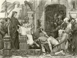 Louis IX ouvre les prisons de France - Luc Oliver Merson