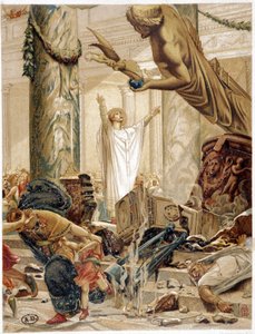 Saint Martin détruisant les idoles du paganisme, d