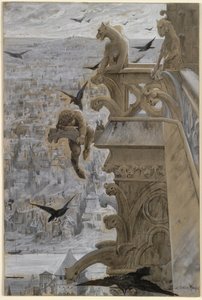 Notre-Dame de Paris, vers 1881 - Luc Olivier Merson