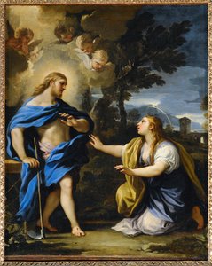 Noli me tangere. Le Christ rencontre Marie-Madeleine après la résurrection ...