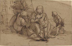 Sainte Famille avec le Petit Saint Jean