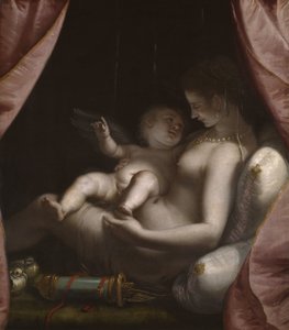 Vénus et Cupidon, vers 1570 - Luca Cambiaso