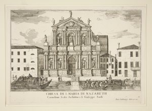 Chiesa di Santa Maria di Nazareth de - Luca Carlevarijs