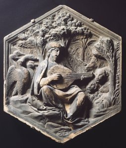 Musique (Orphée) - Luca Della Robbia
