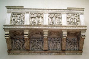 Cantoria reconstruite, vers 1432-8