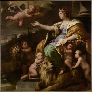 Allégorie de la magnanimité - Luca Giordano