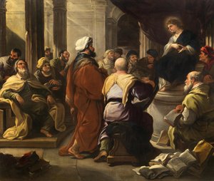 Christ parmi les docteurs, vers 1665