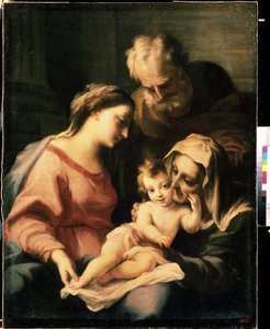 La sainte famille avec sainte Elisabeth