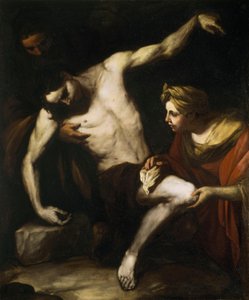 Saint Sébastien soigné par sainte Irène - Luca Giordano
