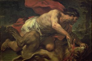 Samson et le lion