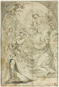 Vision de saint Dominique - Luca Giordano
