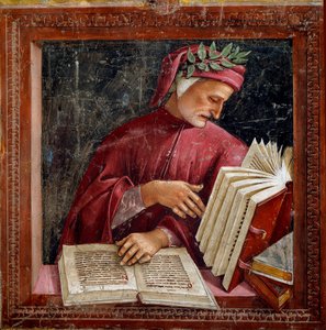 Représentation du poète italien Dante Alighieri