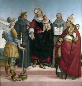 Sacra conversazione, vers 1510-1515