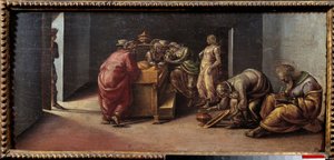 La Naissance de Saint Jean-Baptiste - Luca Signorelli