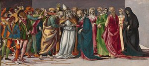 Le Mariage de la Vierge, vers 1490-1491 - Luca Signorelli