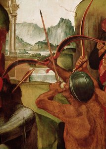 Le Martyre de Saint Sébastien, détail d