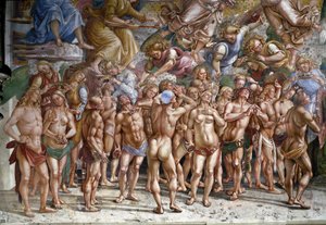 Le jugement dernier : les élus (détail)