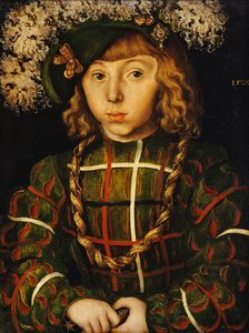 Portrait de Johann Friedrich, plus tard Kurfürst der Großmütige von Sachsen, 1509
