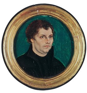 Portrait de Martin Luther, 1525 - Lucas Cranach the Elder
