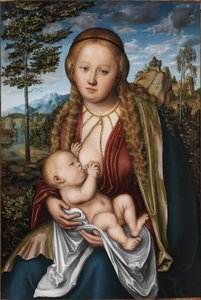 La Vierge allaitant l