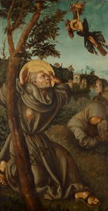 Stigmatisation de saint François - Lucas Cranach d. Ä.