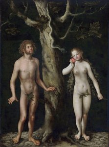 Adam et Eve - Lucas Cranach the Elder
