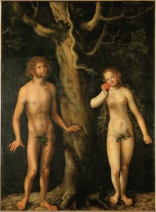 Adam et Ève - Lucas Cranach the Elder