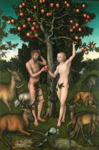 Adam et Ève - Lucas Cranach the Elder