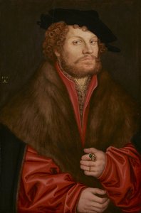 Portrait de Moritz Büchner - Lucas Cranach the Elder