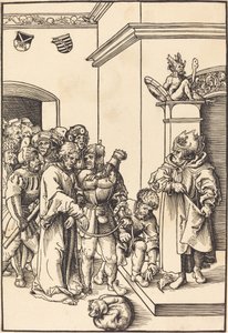 Le Christ devant Anne - Lucas Cranach the Elder