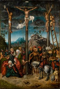 Crucifixion - Lucas Cranach the Elder