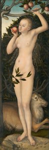 Ève, 1533-37 - Lucas Cranach the Elder