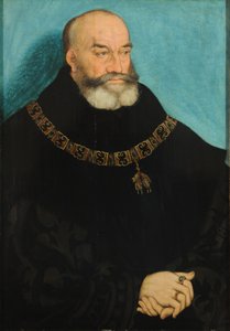 French : Portrait de George le Barbu, Duc de Saxe Portrait of George the bearded, Elector of Saxony (1471-1539) - Lucas Cranach the Elder