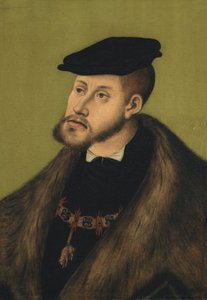 Allemand : Bildnis Kaiser Karls V. Portrait de l