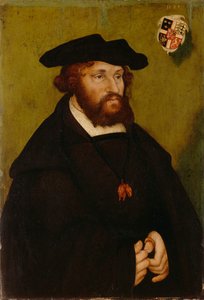 Allemand : Bildnis König Christians II. von Dänemark Portrait du roi Christian II de Danemark - Lucas Cranach the Elder
