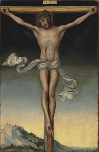 Allemand : Christus am Kreuz Christ sur la croix - Lucas Cranach the Elder
