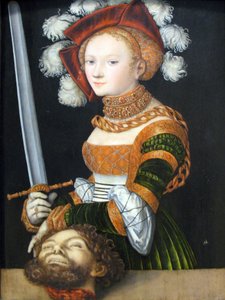 Judith avec la tête d