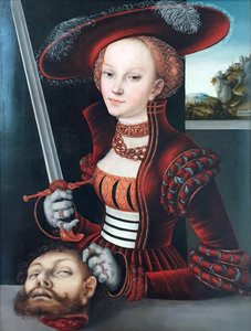 Judith avec la tête d