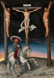 Crucifixion avec le centurion croyant. 1536