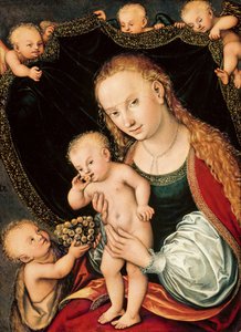 Madone et enfant avec le jeune Jean-Baptiste, après 1537